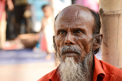 Portrait of man wearing sunglasses