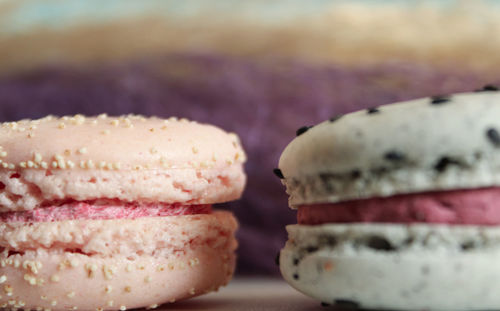 Close-up of cake on table