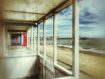 View of sea against sky