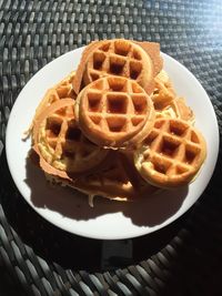 Close-up of served food