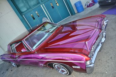 Car parked at roadside