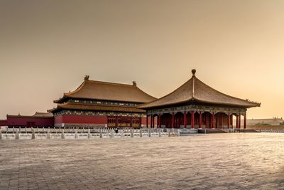 View of building against clear sky