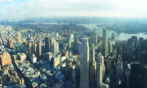 Aerial view of cityscape