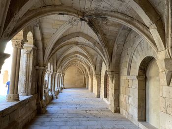 Corridor of historic building