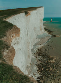 View of beach against sky