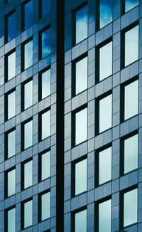 Full frame shot of modern building