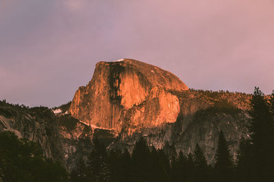 Panoramic view of landscape against dramatic sky