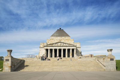 View of historical building against sky