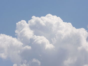 Low angle view of clouds in sky