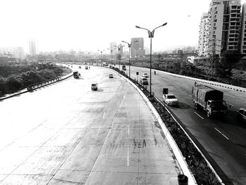 City street at night