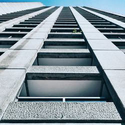 Low angle view of modern building