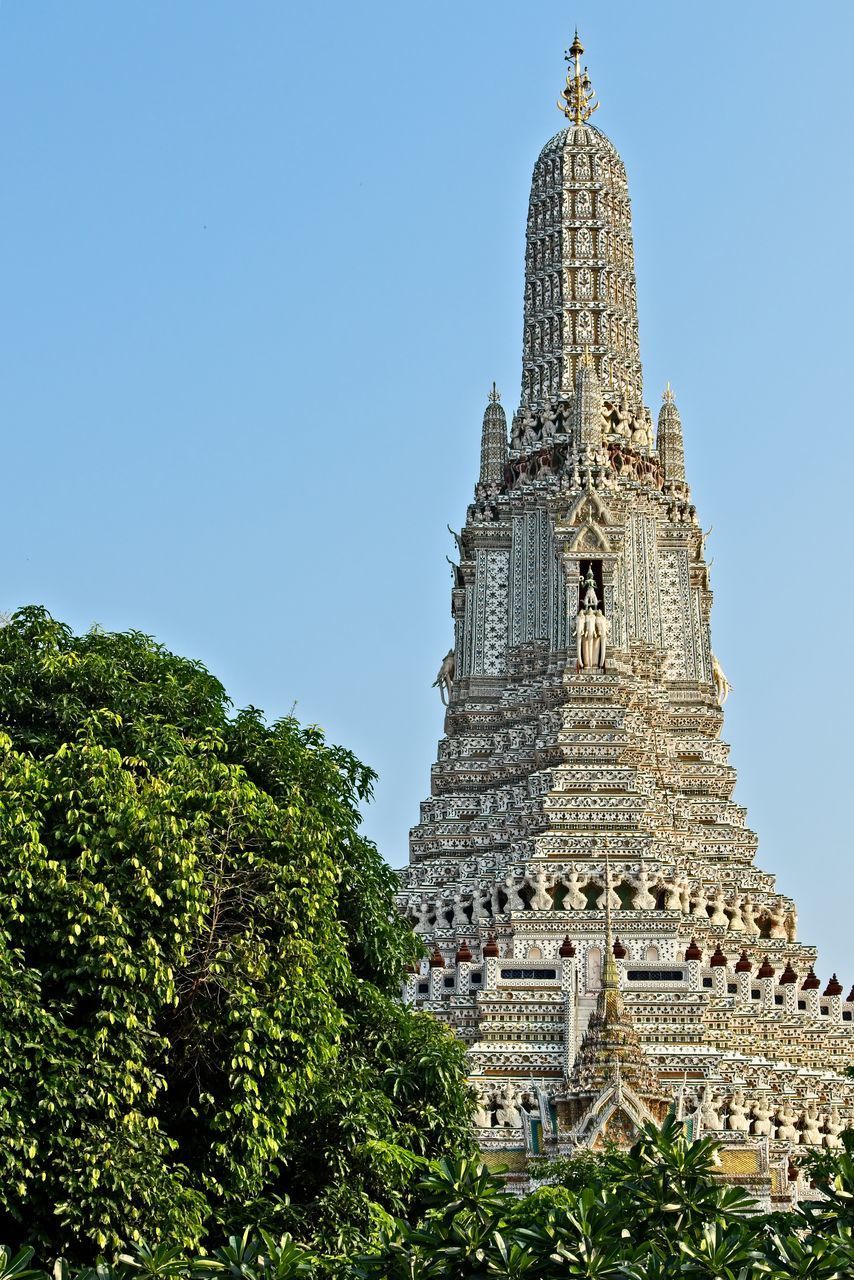 LOW ANGLE VIEW OF A TEMPLE BUILDING