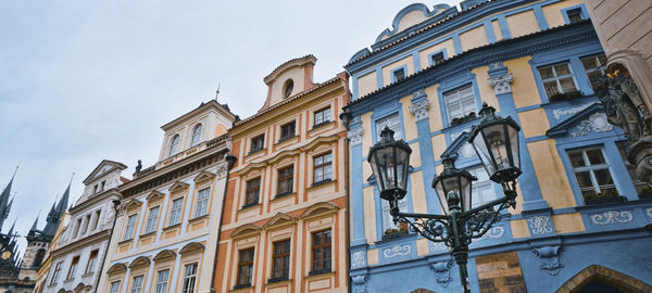 Low angle view of building against sky