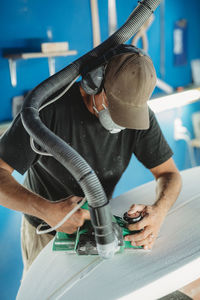 Man working in factory