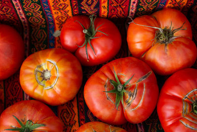 Full frame shot of pumpkins