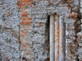 Full frame shot of weathered wall