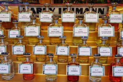 Full frame shot of market stall