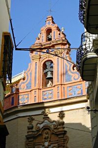 Low angle view of church