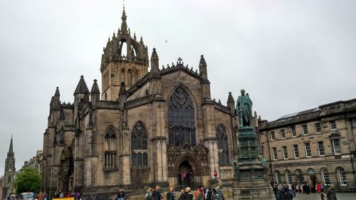 View of historic building against sky