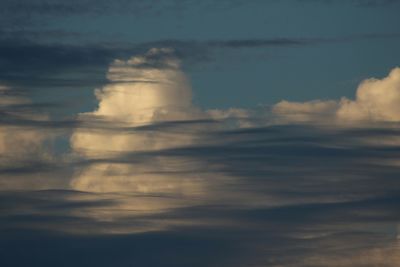 Scenic view of cloudy sky