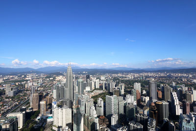 Aerial view of cityscape