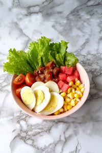 Salmon poke bowl