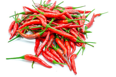 Close-up of red chili peppers