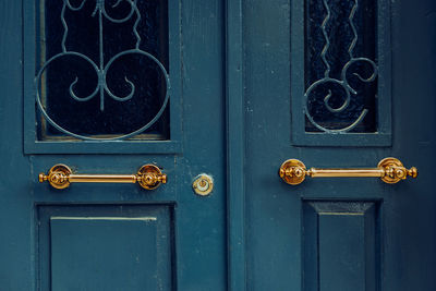 Full frame shot of closed door