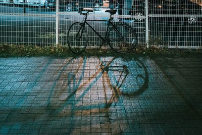 Bicycle in city