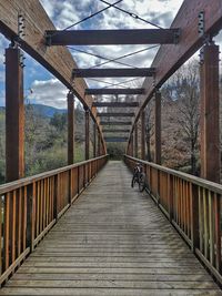 Bridge over footbridge