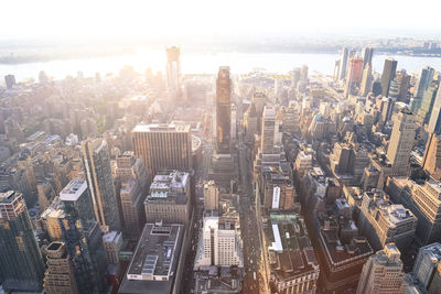 Aerial view of cityscape