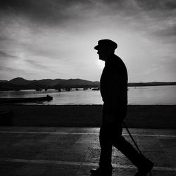 People standing in water