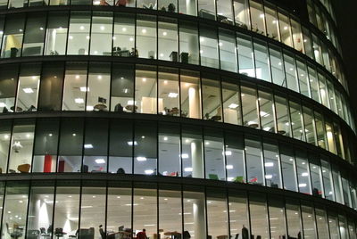 Low angle view of modern building