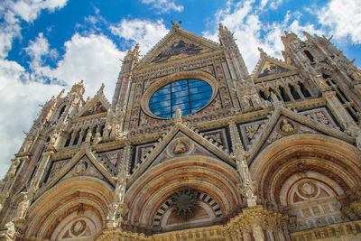 Low angle view of cathedral against sky