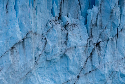 Detail view of perito moreno glacier