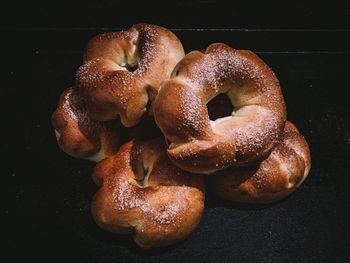 Close-up of bread on table