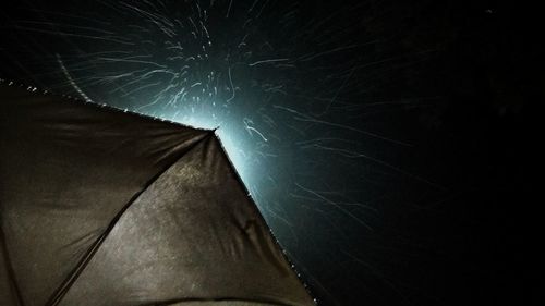 Close-up of sky at night