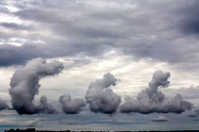 Scenic view of cloudy sky