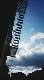 Low angle view of buildings against sky