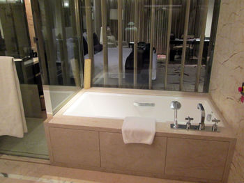 Interior of bathroom