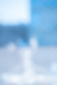 Defocused image of sea against sky