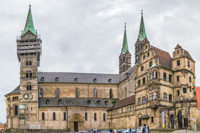 Bamberg cathedral is a church in bamberg, germany, completed in the 13th century