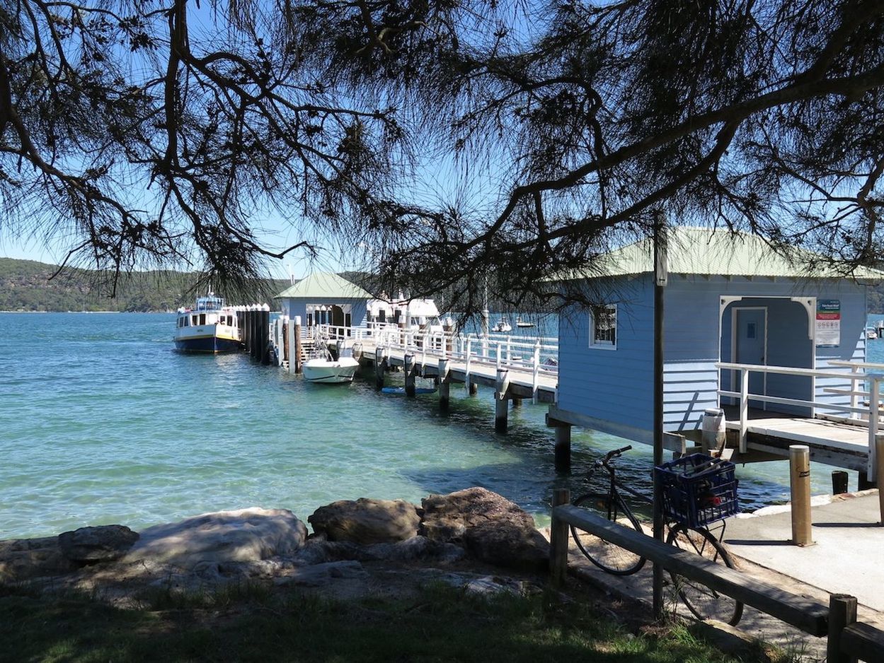 VIEW OF BOATS IN WATER