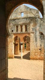 Interior of old building