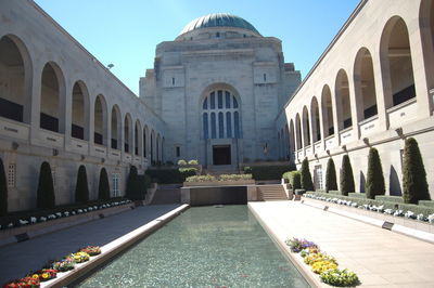 Exterior of historic building