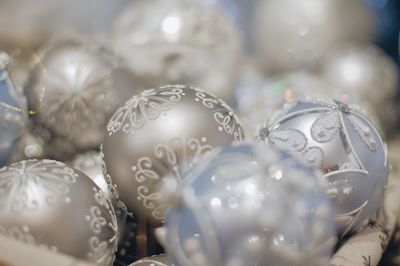 Close-up of christmas decoration