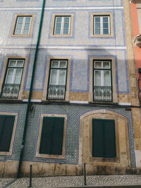 Low angle view of old building