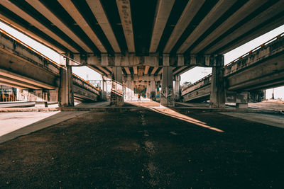 View of bridge in city