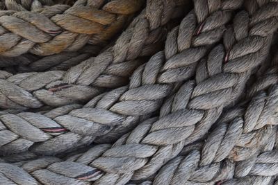 Full frame shot of ropes