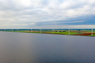 Scenic view of road against sky